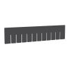 Akro-Grid Long Dividers for 16-1/2" L x 10-7/8" W x 4" Hgt. Bins