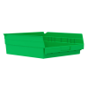 Green Akro-Mils® Shelf Bin - 11-5/8" L x 11-1/8" W x 4" Hgt.