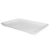 24" L x 16" W x 1-1/2" Hgt. White Dough Tray Lid