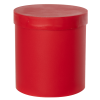 Red Roundabout Container with Lid