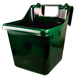 16 Quart Hunter Green Hook Over The Fence Container