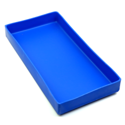 24" L x 12" W x 3" Hgt. Blue Tamco® Tray