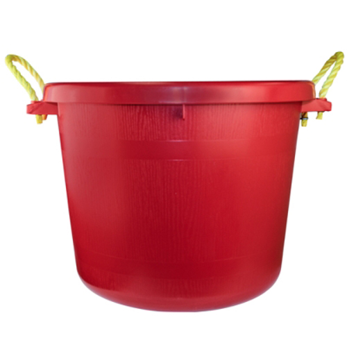 70 Quart Red MultiPurpose Bucket U.S. Plastic Corp.