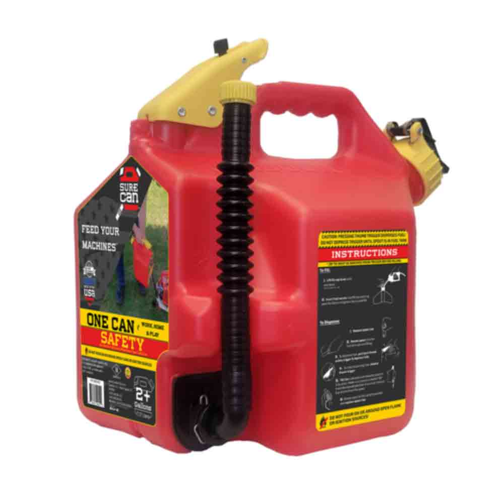 2.2 Gallon Red Gasoline SureCan®
