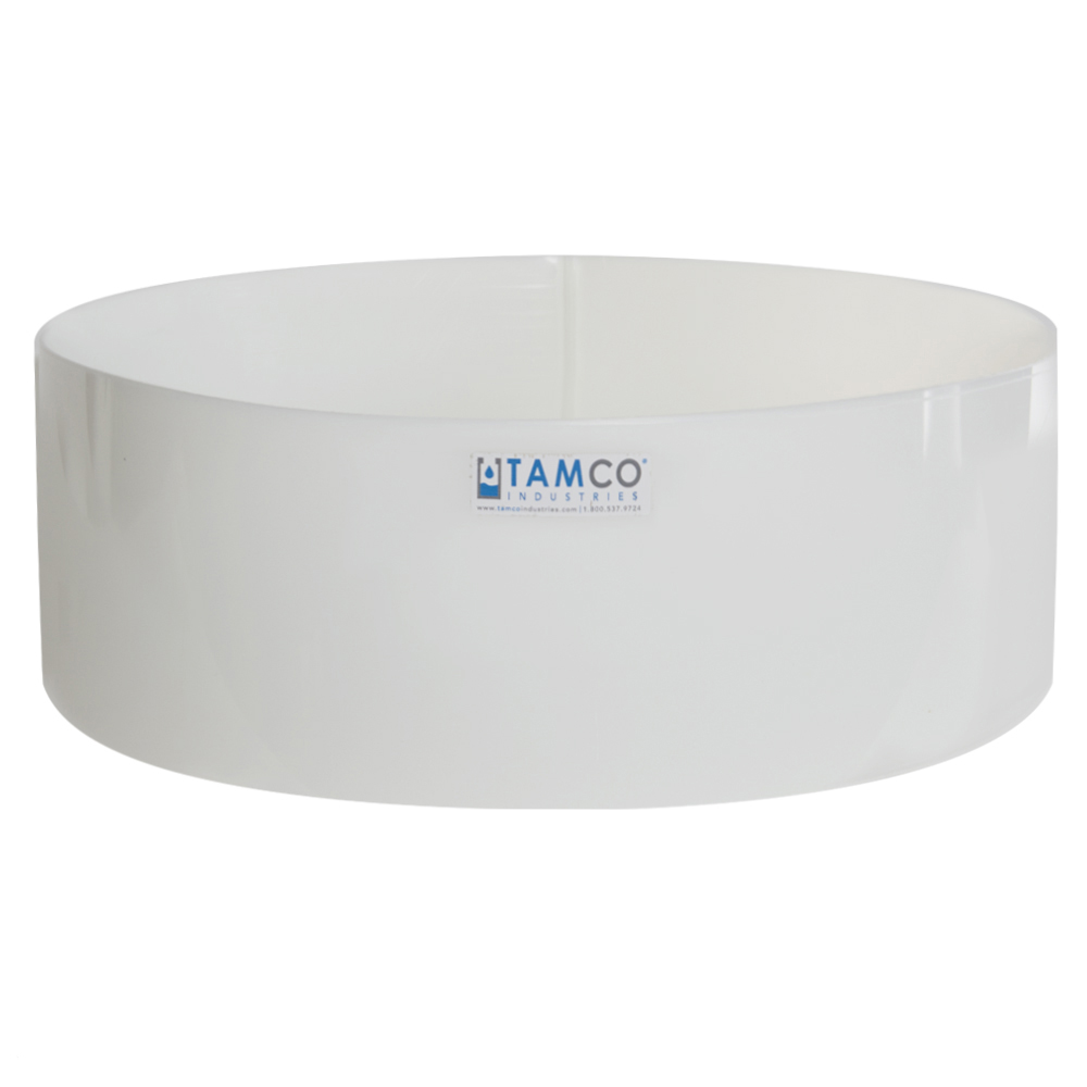 12" Dia. x 4" Hgt. HDPE Fabricated Tamco® Tray (Cover Sold Separately)