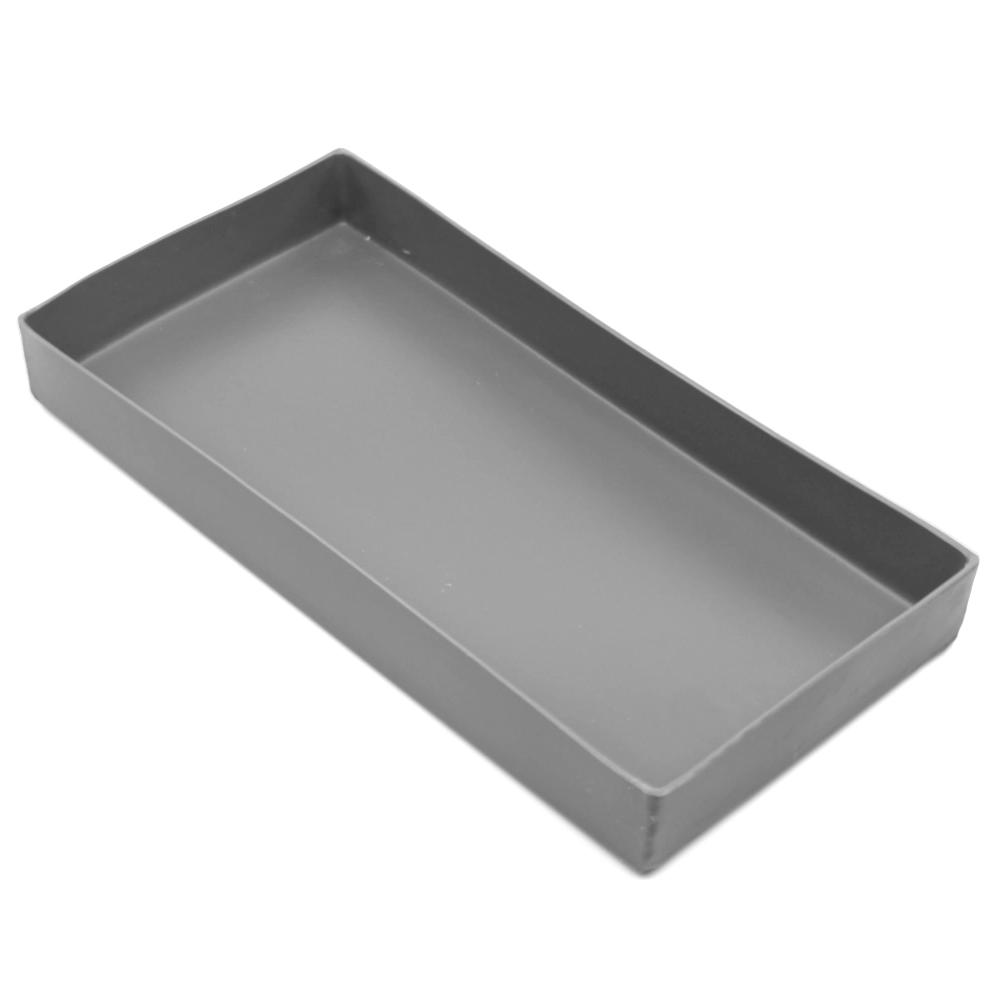 24" L x 12" W x 3" Hgt. Slate Gray Tamco® Tray