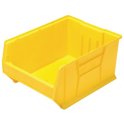 Yellow Quantum® HULK Stack Bin - 23-7/8" L x 22-1/2" W x 12" Hgt.