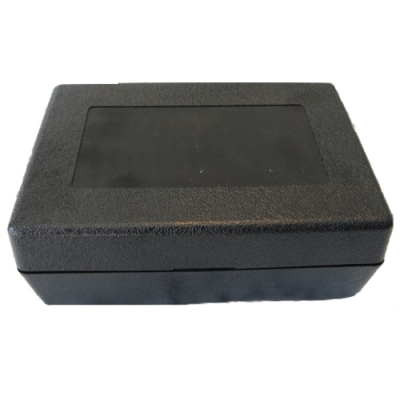 Black ABS Hinged Storage Box