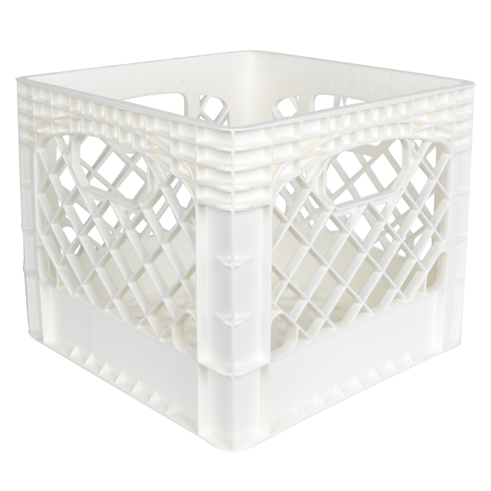 white nike milk crate