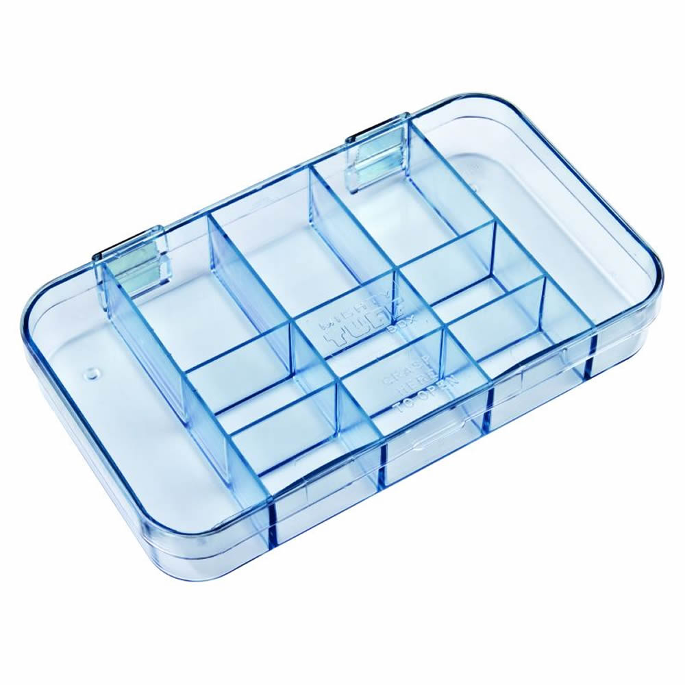 Mighty-Tuff™ Box with 11 Compartments - 7" L x 4" W x 1-1/16" Hgt.