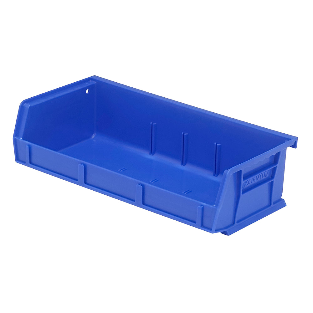Blue Quantum® Ultra Series Stack & Hang Bin - 5-3/8" L x 11" W x 3" Hgt.