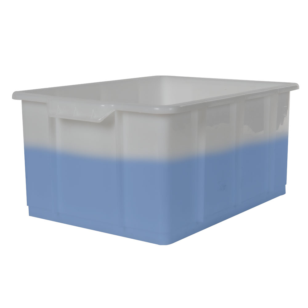 20 Liter Kartell® HDPE Stackable Tote/Tank - 16.3" L x 12.4" W x 7.9" Hgt.