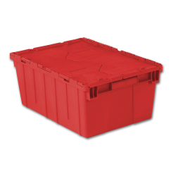21.9" L x 15.2" W x 9.3" Hgt. Red Security Shipper Container
