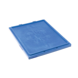 Blue Cover for 19-1/2" L x 15-1/2" W Quantum ® Stack & Nest Totes