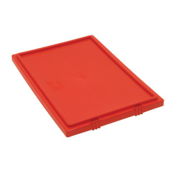 Red Cover for 19-1/2" L x 13-1/2" W Quantum ® Stack & Nest Totes