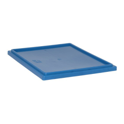 Blue Cover for 23-1/2" L x 19-1/2" W Quantum ® Stack & Nest Totes
