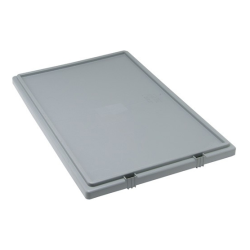 Gray Cover for 29-1/2" L x 19-1/2" W Quantum® Stack & Nest Totes