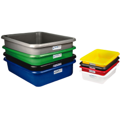 Plastic container PLASTIC CRATE Plastic Container 60x40x9 with Handle and Lid BOX 