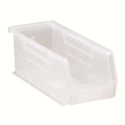 10-7/8" L x 4-1/8" W x 4" Hgt. Quantum® Clear-View Ultra Series Stack & Hang Bin