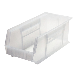 18" L x 8-1/4" W x 7" Hgt. Quantum® Clear-View Ultra Series Stack & Hang Bin