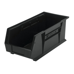 Black Quantum® Ultra Series Stack & Hang Bin - 18" L x 8-1/4" W x 7" Hgt.