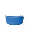 3.9 Gallon Blue Small Shallow Tub