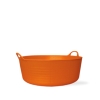3.9 Gallon Orange Small Shallow Tub