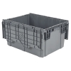 28" L  x 20" W x 15" Hgt. Gray Security Shipper Container