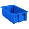 18" L x 11" W x 6" Hgt. Blue Akro-Mils® Nest & Stack Container