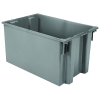 29-1/2" L x 19-1/2" W x 15" Hgt. Gray Akro-Mils® Nest & Stack Container