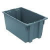 18" L x 11" W x 9" Hgt. Gray Akro-Mils® Nest & Stack Container