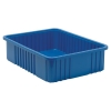 Blue Dividable Grid Container - 22-1/2" L x 17-1/2" W x 6" Hgt.
