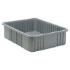 Gray Dividable Grid Container - 22-1/2" L x 17-1/2" W x 6" Hgt.