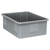 Gray Dividable Grid Container - 22-1/2" L x 17-1/2" W x 8" Hgt.