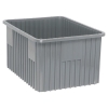 Gray Dividable Grid Container - 22-1/2" L x 17-1/2" W x 12" Hgt.