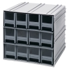 Interlocking Storage Cabinet with 12 IDR 202 Drawers