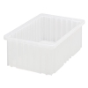 Clear Dividable Grid Container - 16-1/2" L x 10-7/8" W x 6" Hgt.