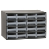 Akro-Mils® Steel Frame Parts Cabinet with 16 Drawers - 10-9/16" L x 4" W x 2-1/8" Hgt.