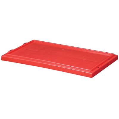 Red Cover for 29-1/2" L x 19-1/2" W Akro-Mils® Nest & Stack Containers