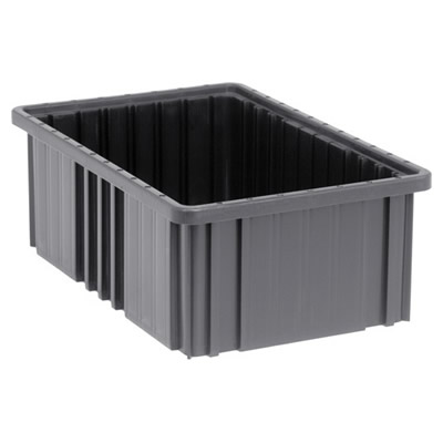 Conductive Dividable Grid Container - 16-1/2" L x 10-7/8" W x 6" Hgt.