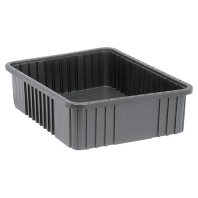 Conductive Dividable Grid Container - 22-1/2" L x 17-1/2" W x 6" Hgt.