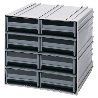 Interlocking Storage Cabinet with 8 IDR 203 Drawers