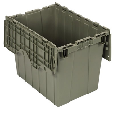 21-1/2" L x 15-1/4" W x 17-1/4" Hgt. Heavy-Duty Attached Top Container
