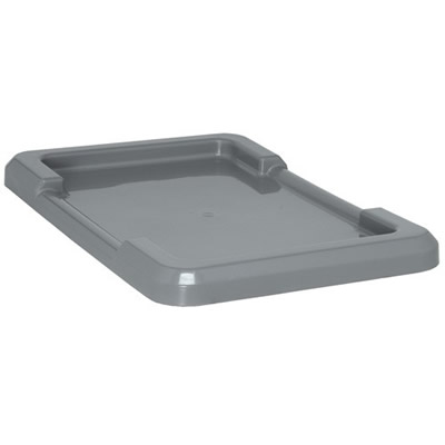 Gray Lid for Quantum® Cross Stack Tubs