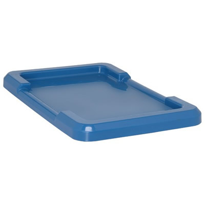 Blue Lid for Quantum® Cross Stack Tubs
