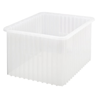 Clear Dividable Grid Container - 22-1/2" L x 17-1/2" W x 12" Hgt.