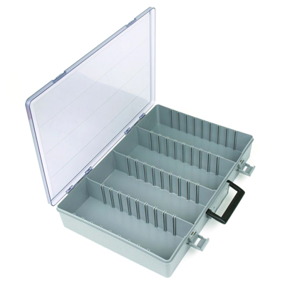 Satchel-Style Case 4-16 Compartments 18-1/2" L x 13" W x 3" Hgt.