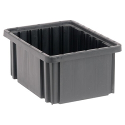 Conductive Dividable Grid Container - 10-7/8" L x 8-1/4" W x 5" Hgt.