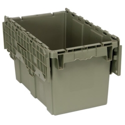 22-1/8" L x 12-13/16" W x 11-7/8" Hgt. Heavy-Duty Attached Top Container