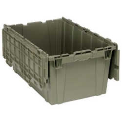 27" L x 17-3/4" W x 12-1/2" Hgt. Heavy-Duty Attached Top Container